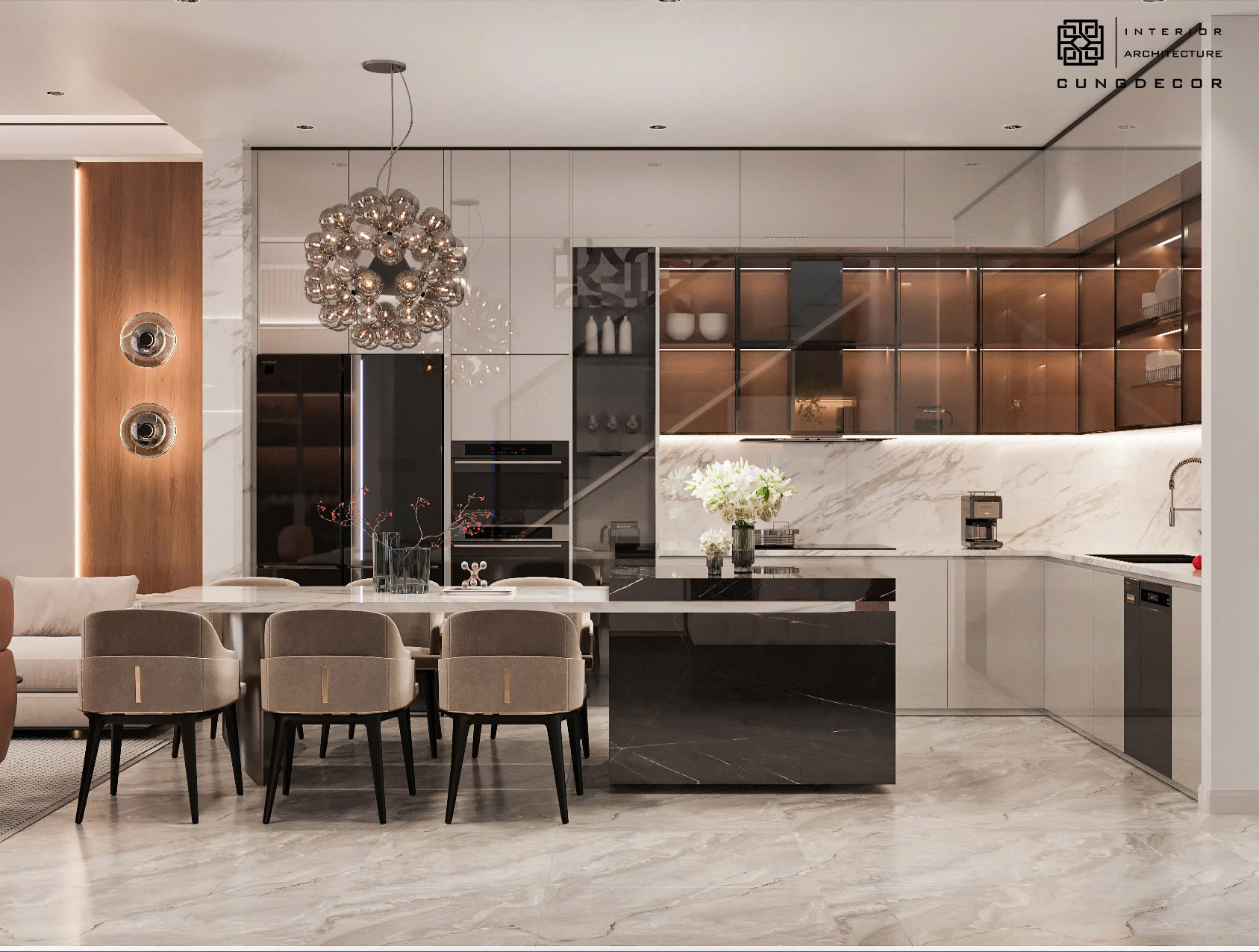 Nhà phố hiện đại